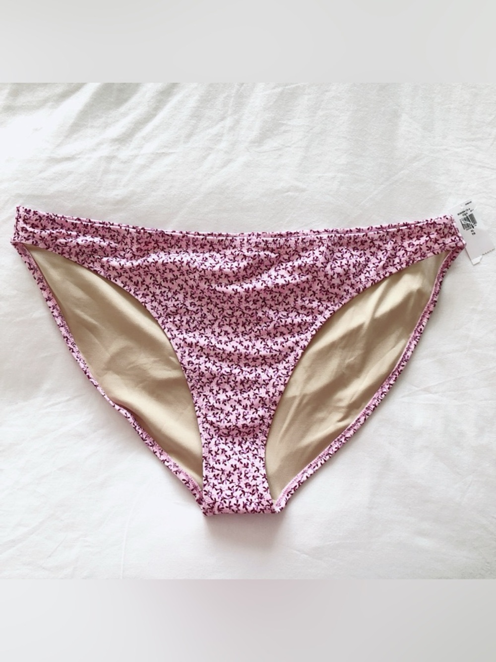 Old Navy bikini bottoms XL pink floral bathing suit bottoms swim suit womens